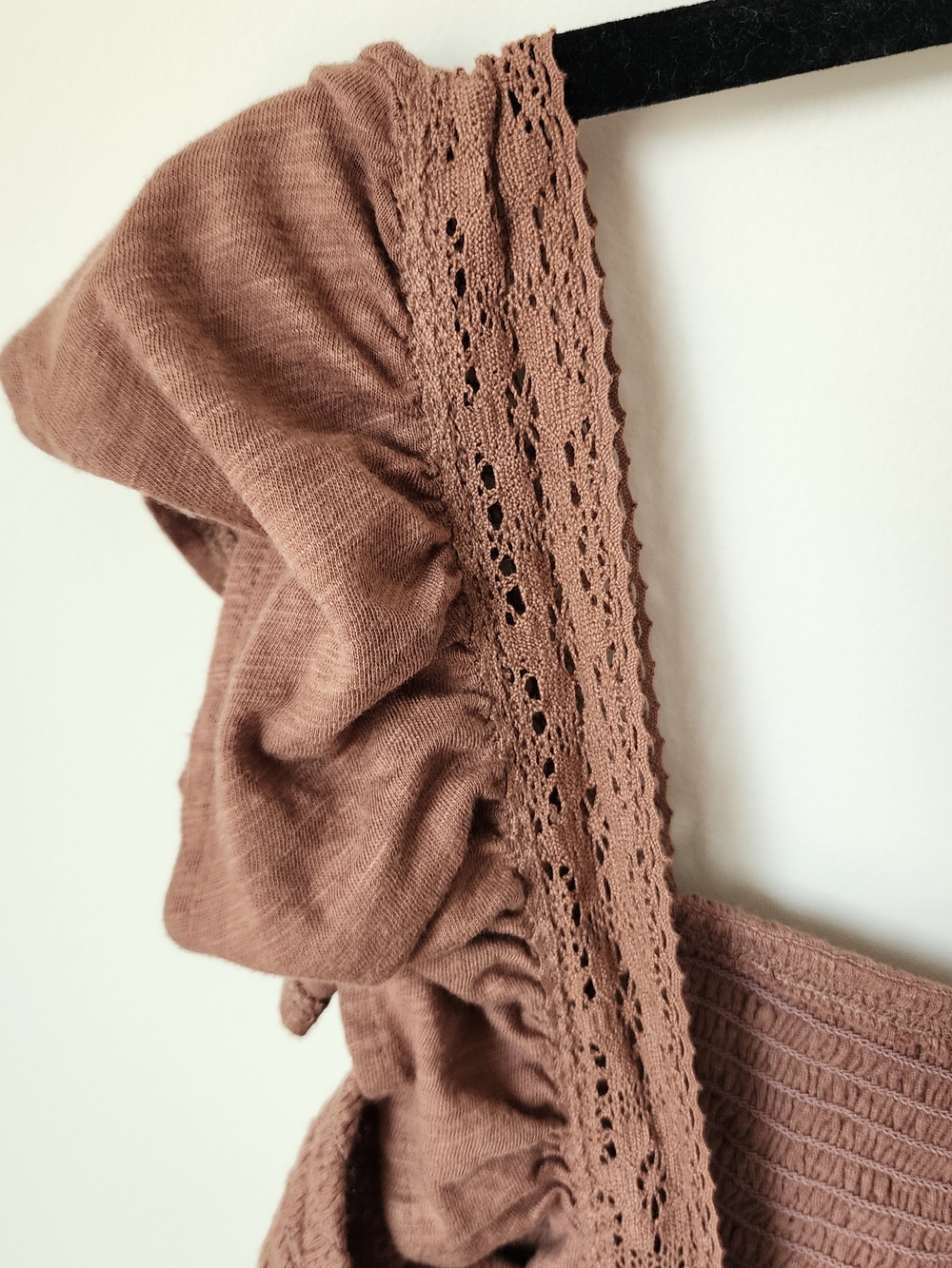 Smocked Ruffle Strap Top - Picture 9 of 13